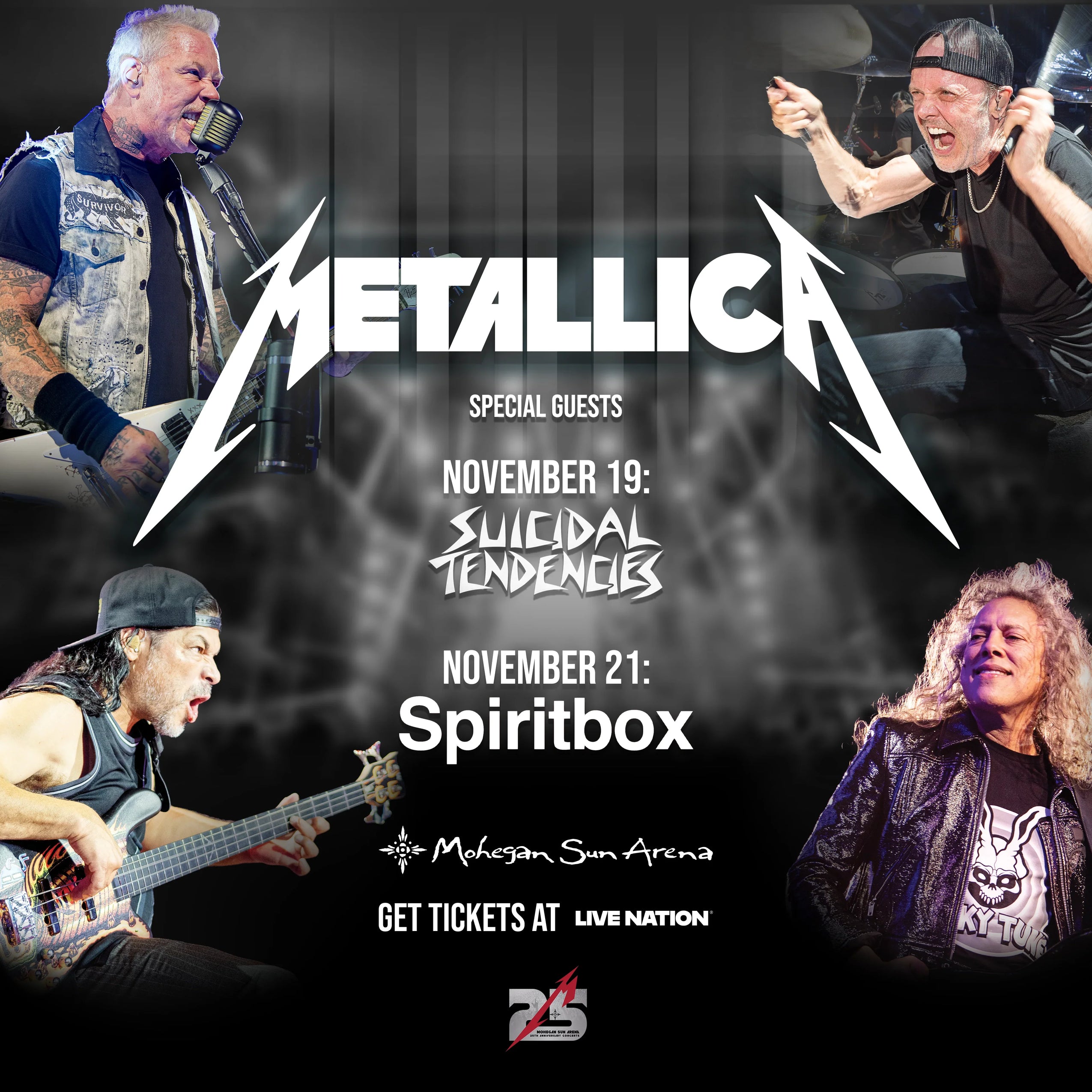 Spiritbox to support Metallica in CT