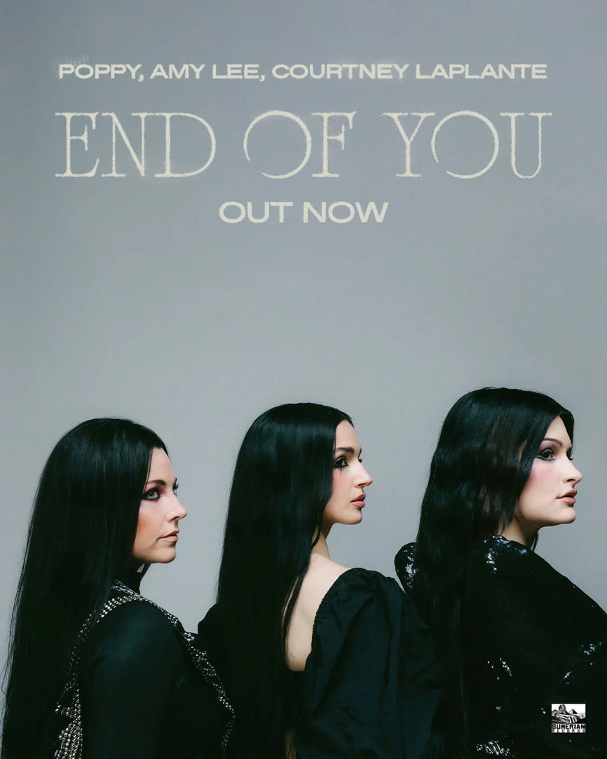 Courtney LaPlante, Poppy and Amy Lee Team Up On "End Of You"