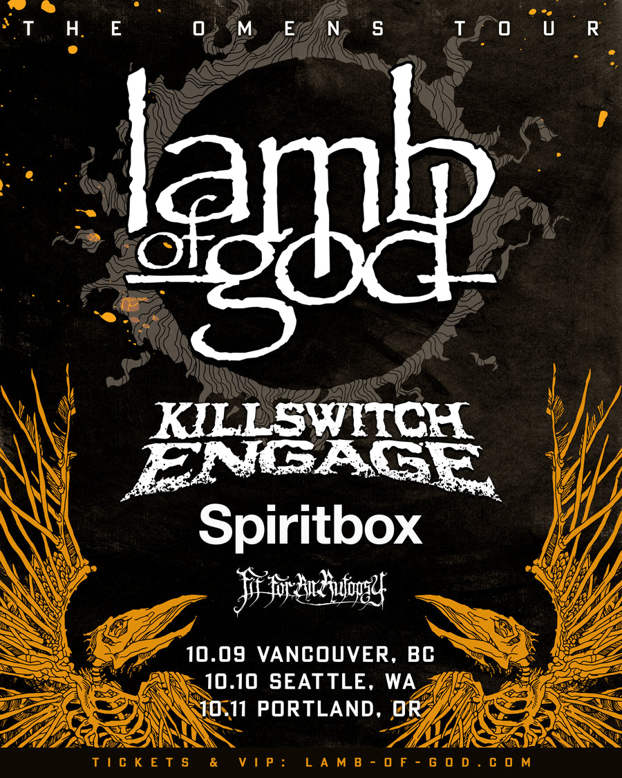 Pacific Northwest with Lamb Of God and Killswitch Engage