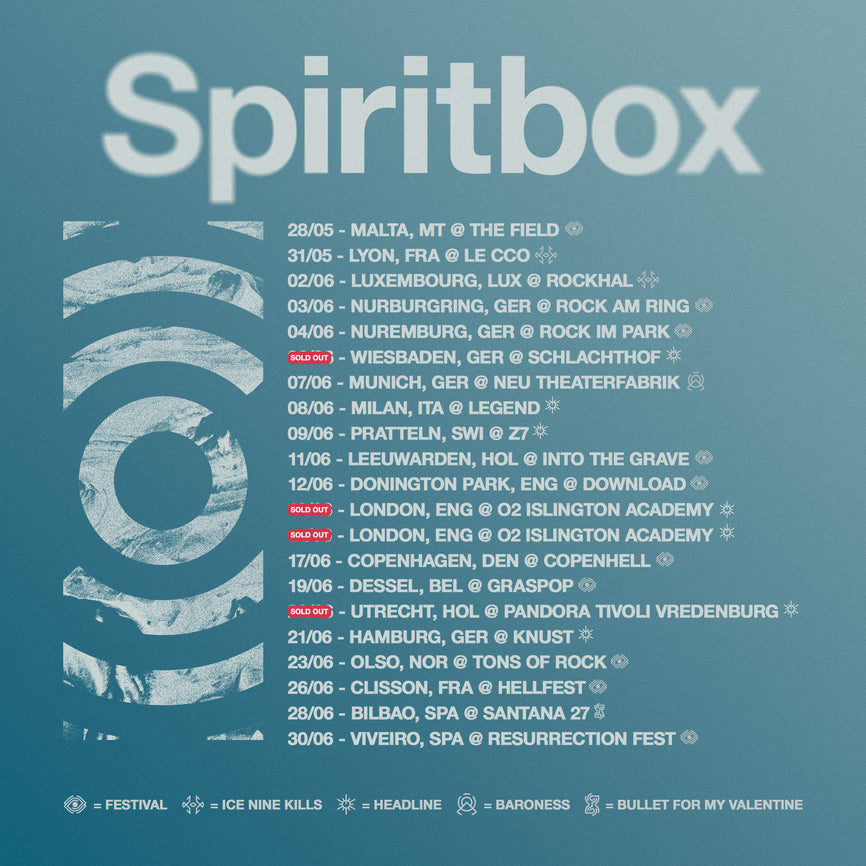 European Summer Tour Dates