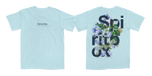 Flowers Blue Tee