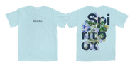 Flowers Blue Tee