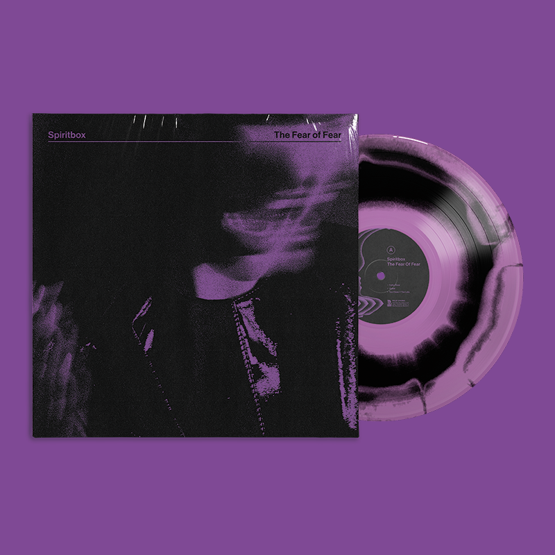The Fear of Fear Smush Violet and Black Vinyl