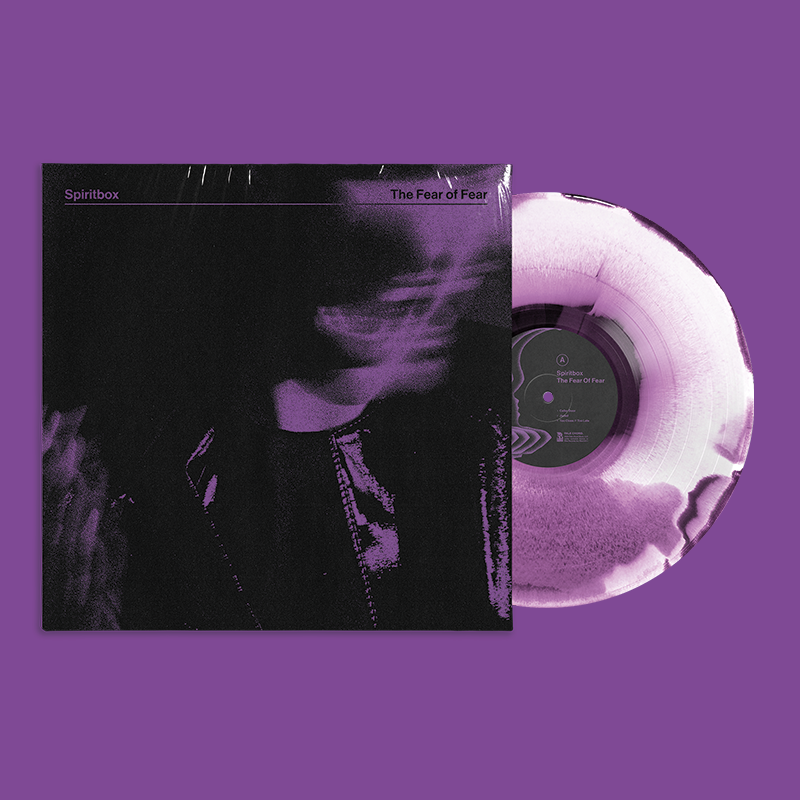 The Fear of Fear Smush Violet and White Vinyl