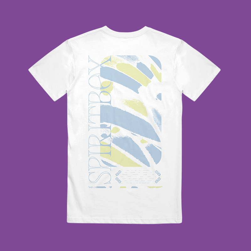 Abstract Wings White T-Shirt