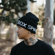 Repeat Black Winter Beanie