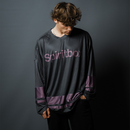 Spell Out Hockey Jersey Black/Plum