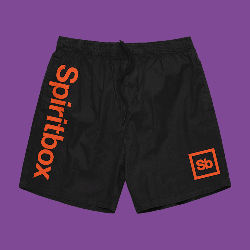 Branded Black Beach Shorts