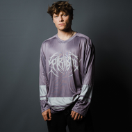 Death Metal Hockey Jersey Dust/Silver