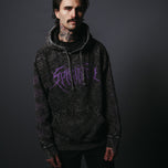Death Metal Logo Mineral Wash Hoodie