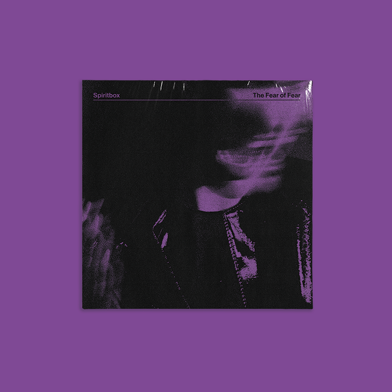 The Fear of Fear Smush Violet and Black Vinyl